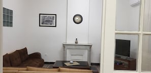 电视、壁炉