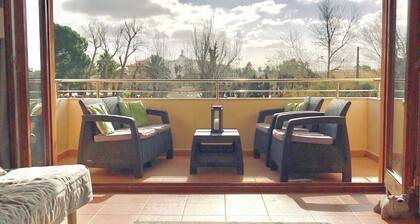 Schönes großes Apartment mit 2 Schlafzimmern in Puerto Pollenca mit 2 Pools und Balkon