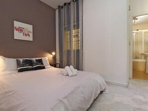 1 Schlafzimmer, Bügeleisen/Bügelbrett, Internetzugang, Bettwäsche