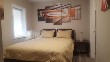 1 bedroom, desk, iron/ironing board, free WiFi