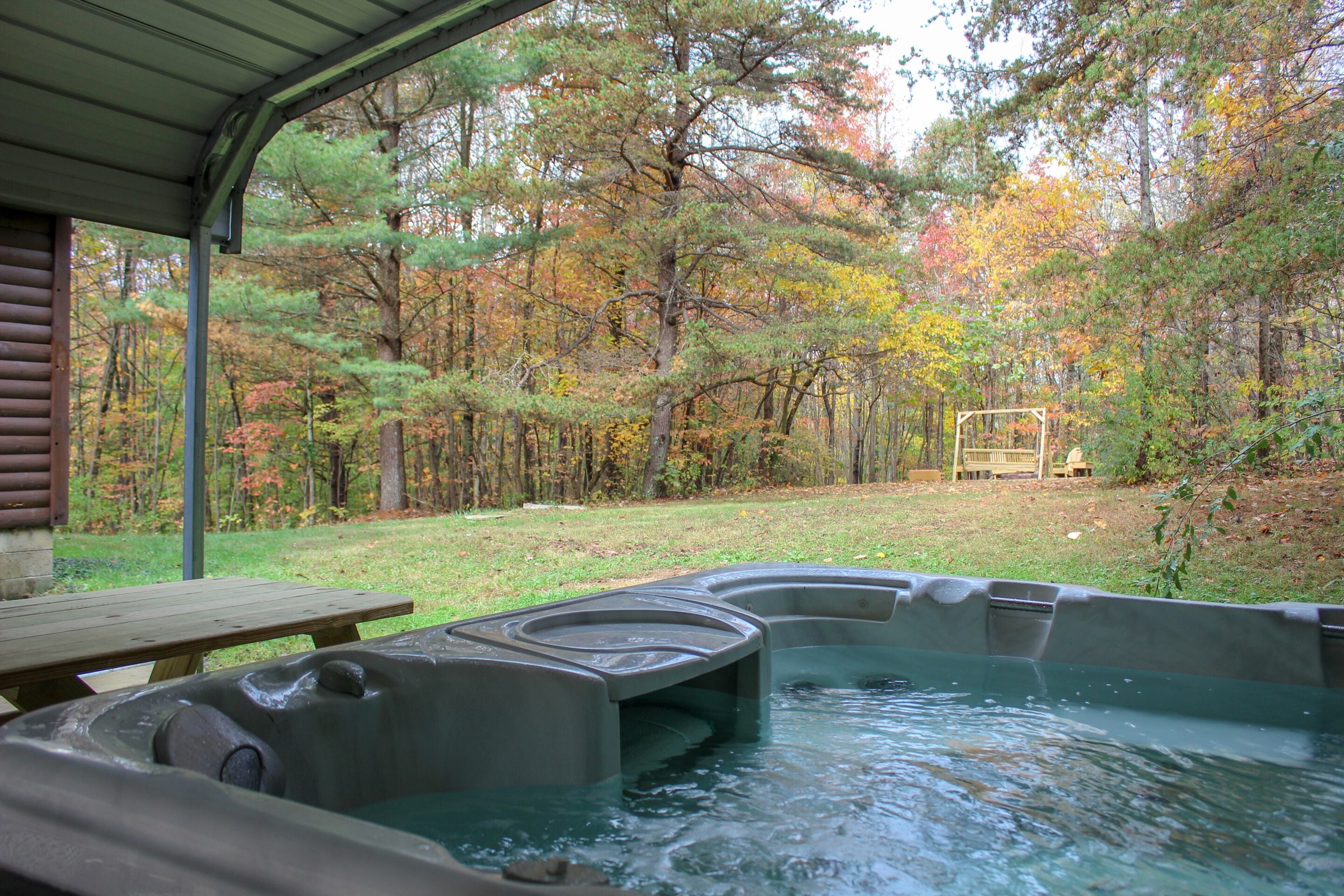 Baignoire à remous extérieure