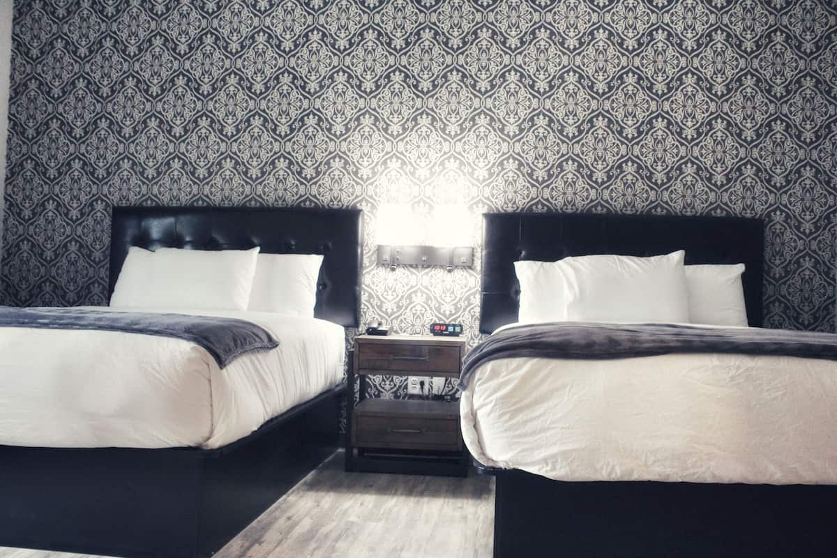 standard room, 2 queen beds, accessible | premium bedding, down duvets, pillow-top beds, individually decorated