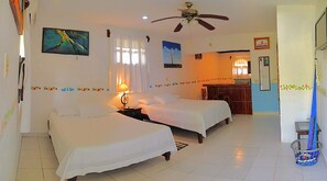 Chambre Double Tradition, balcon, vue jardin