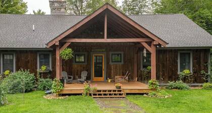 Casa frente al mar aislada, a minutos de Lake Placid y Saranac Lake