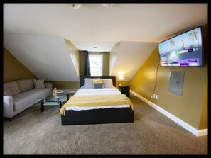 1 bedroom, iron/ironing board, free WiFi, bed sheets