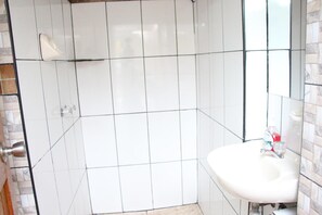 Shower, towels