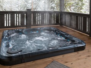 Baignoire à remous extérieure