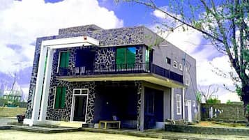 Voorkant van accommodatie