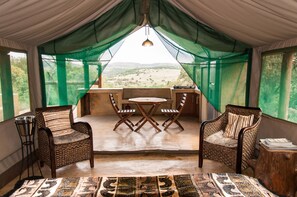Tienda de luna de miel, 1 cama de matrimonio, vistas a la montaña | Ropa de cama