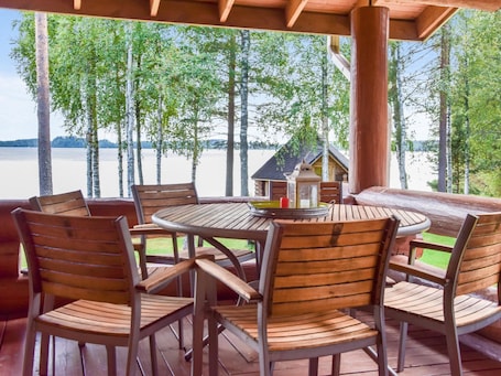 Outdoor dining. Kivitasku by Interhome