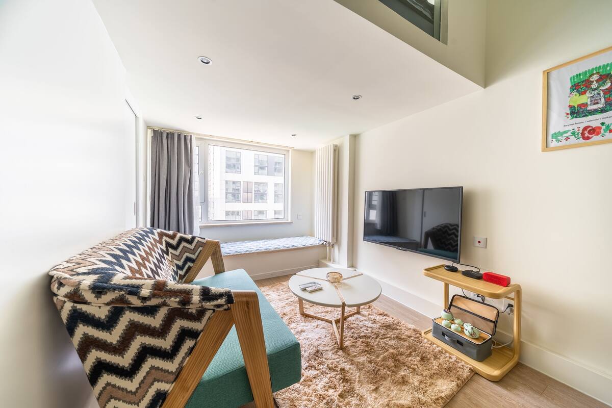 Familien-Loft, 2 Schlafzimmer | Schreibtisch, Verdunkelungsvorhänge, Bügeleisen/Bügelbrett