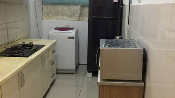 Full-size fridge