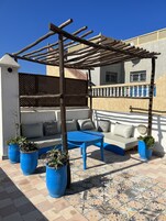 Deluxe Apartment, 2 Bedrooms | Terrace/patio