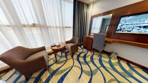 Superior Double Room | Living area | Flat-screen TV - City View Hotel (Jeddah)