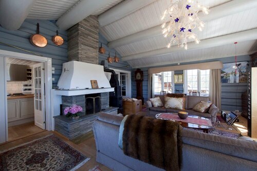 Ylellinen vuoristomökki Hardangerviddan kansallispuistossa