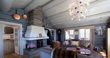 Ylellinen vuoristomökki Hardangerviddan kansallispuistossa