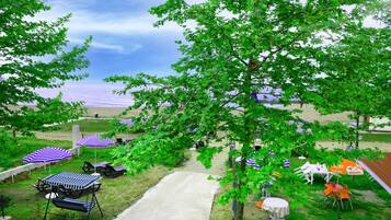 Deluxe-Haus, Meerblick | Ausblick vom Zimmer