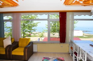 Maison Supérieure, plusieurs lits, vue mer, en front de plage | Vue sur la plage/l’océan