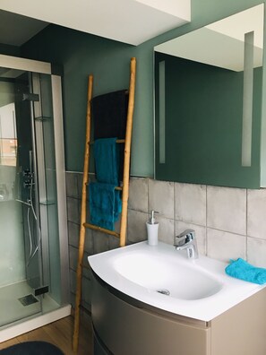 Elite-Suite, Zwischengeschoss (Jade) | Badezimmer