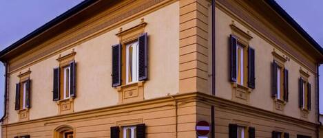 Voorkant van accommodatie