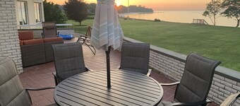 ロングアイランドサウンドの夢の家の休暇。