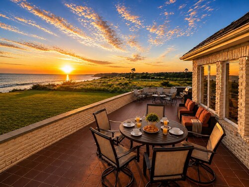 Beachfront vacation dream house on Long Island Sound.