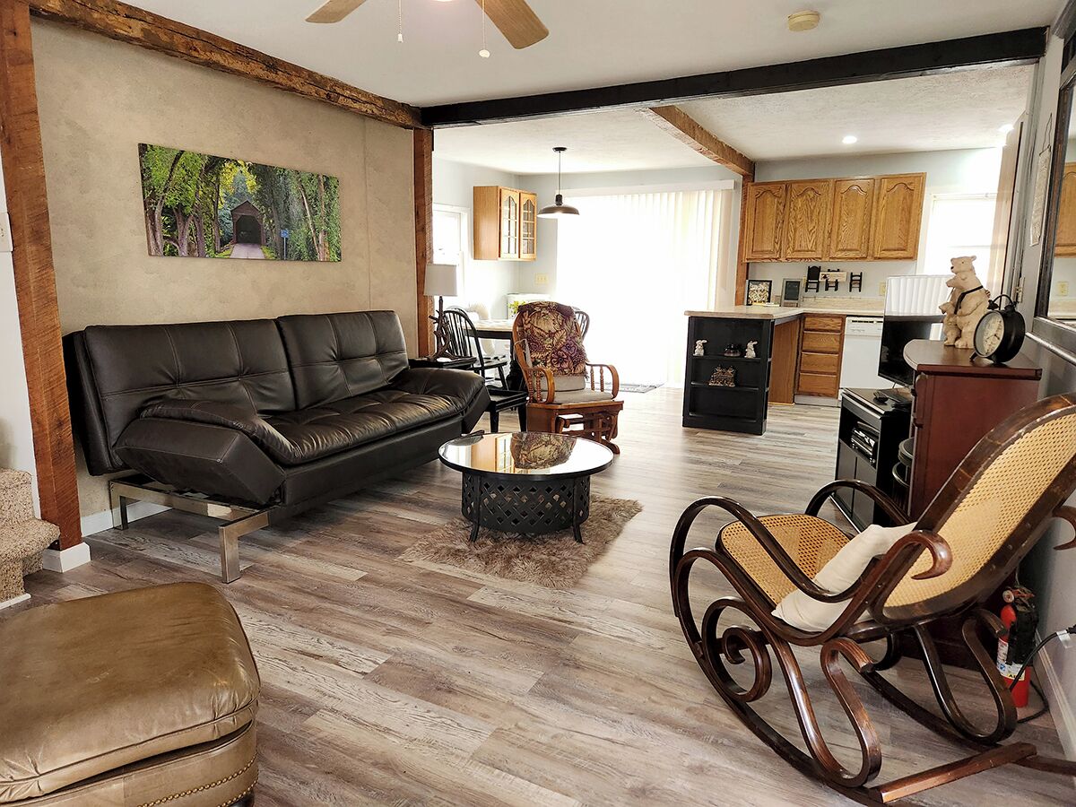 Télévision, cheminée