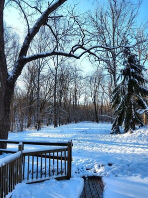 Overnattingsstedets uteområder