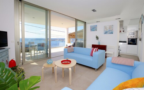 Estanyol Mar - Apartment with Terrace, Sea View, Ideal for Groups & Families