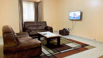 Appartement Deluxe, 3 chambres, non-fumeurs | Télévision