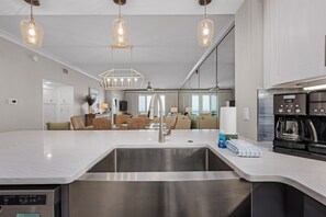 Fridge, microwave, oven, stovetop - Inn at Crystal Beach 310 * July Early Booking Discounts (Destin)