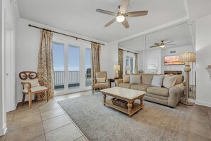 TV, DVD player - Inn at Crystal Beach 510B by Salt Water Vacations (Destin)