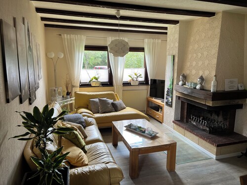 Cómoda casa de vacaciones de 4 *, terraza cubierta, jardín, WLAN, incl. costes adicionales