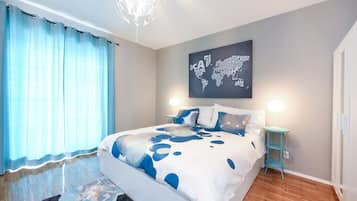 1 bedroom, desk, iron/ironing board, free WiFi