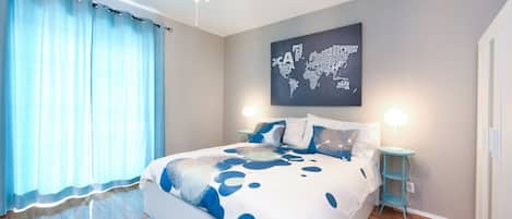 1 habitación, escritorio, tabla de planchar con plancha y wifi gratis