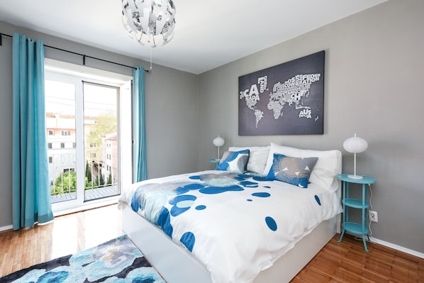 1 bedroom, desk, iron/ironing board, free WiFi