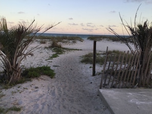 Beach nearby