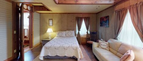 1 habitación, tabla de planchar con plancha, wifi gratis y ropa de cama