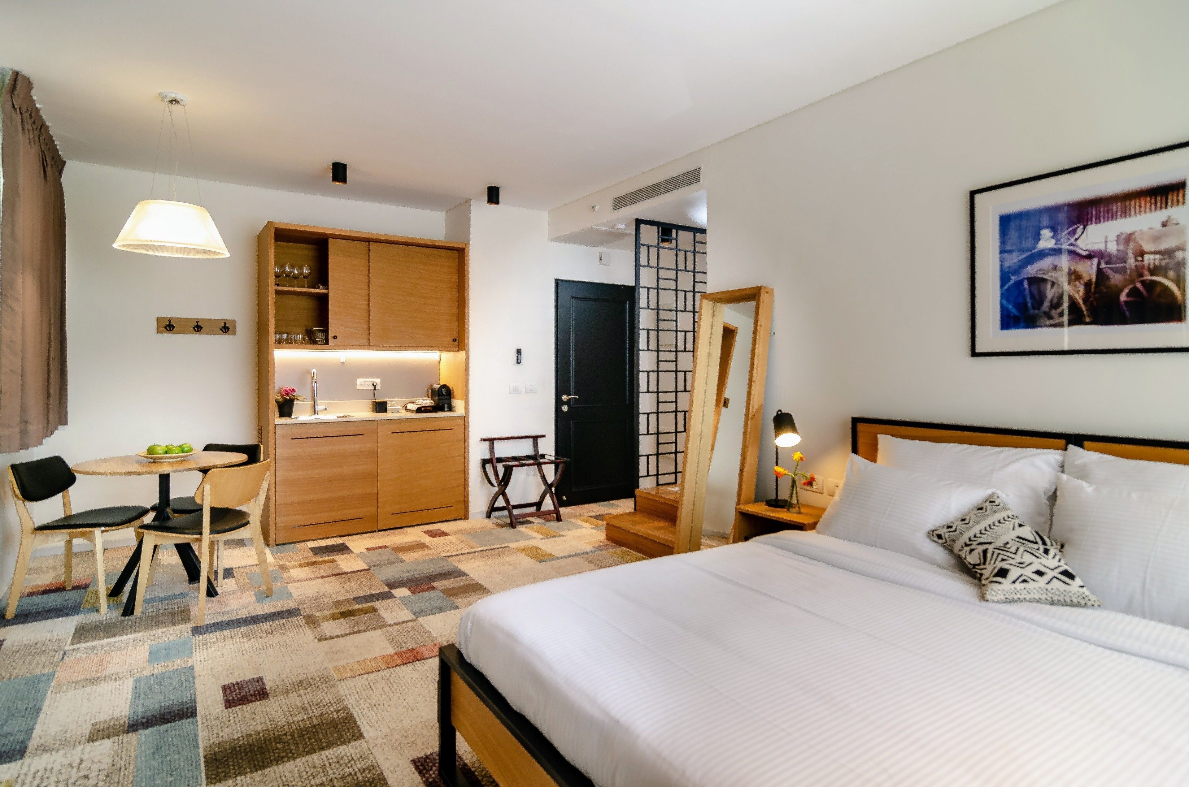 family room, city view | 2 bedrooms, premium bedding, in-room safe, individually decorated