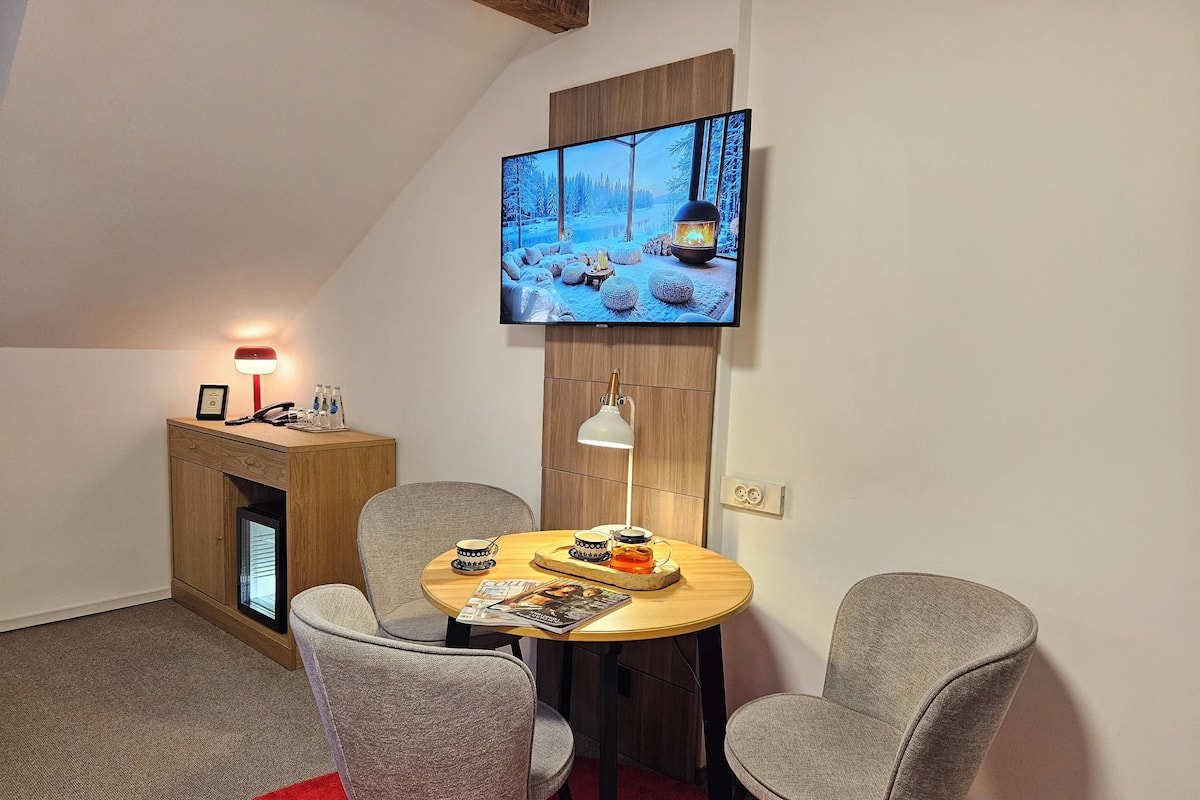 Habitación triple Confort | 1 habitación, ropa de cama de alta calidad y camas con efecto memoria
