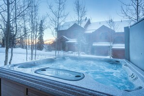Outdoor spa tub - Villas At Tristant 201 (Mountain Village)