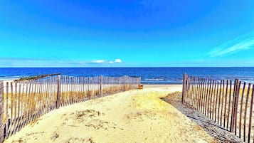 Aan het strand