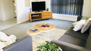 TV connectée, lecteur de DVD, livres