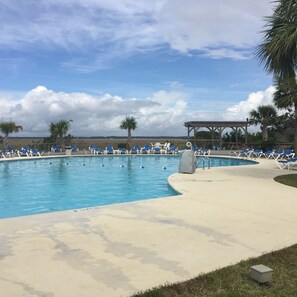 Beheizter Pool