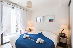 1 bedroom, iron/ironing board, free WiFi, bed sheets