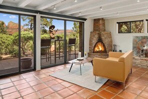 Fireplace, offices
