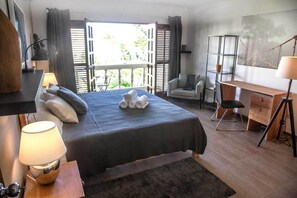 2 bedrooms, in-room safe, iron/ironing board, travel crib