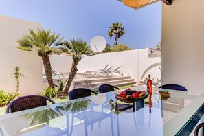 Outdoor dining - Beach Villa Silver for eigth people with pool (Puerto Pollensa)