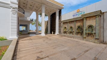 Entrée de l’hébergement