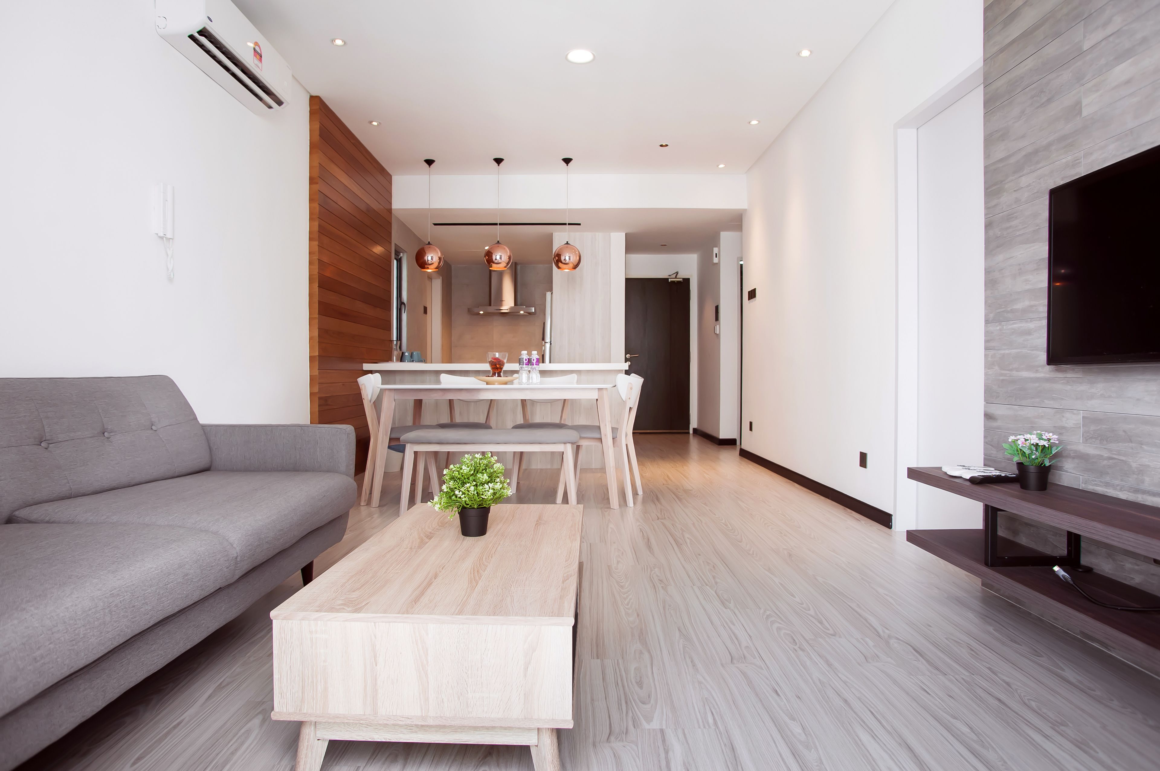 Apartment, 3 Bedrooms (#B213) | Living area | LCD TV